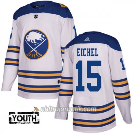 Barn Ishockey Buffalo Sabres Tröja Jack Eichel 15 2018 Winter Classic Adidas Vit Authentic Barn Ishockey Buffalo Sabres Tröja Jack Eichel 15 2018 Winter Classic Adidas Vit Authentic